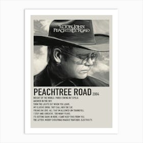 Elton John Peachtree Road Peachtree Road 2004 Poster 3 Art Print