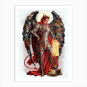 Devils And Angels Art Print