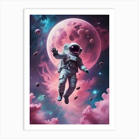 Surreal Cosmic Dream Art Print (1) Art Print