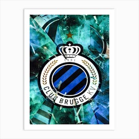 Club Brugge Kv Art Print