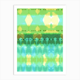 Abstract Pattern 160 Art Print