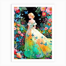 Fairytale Garden Art Print