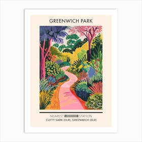 Greenwich Park London Parks Garden 2 Art Print