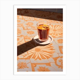 Iced Coffee Art Print