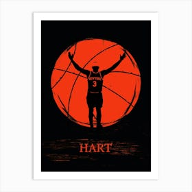 The Knicks Hart Art Print