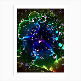 Abstraction Aurora Borealis Art Print