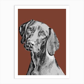 German Shorthaired Pointer Art Print