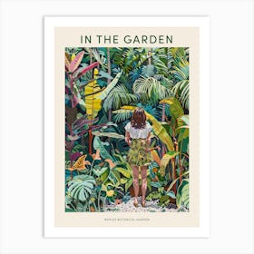 In The Garden Poster Naples Botanical Garden 3 Art Print