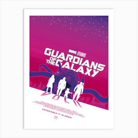 Guardian of the galaxy Art Print