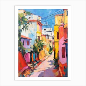 Agadir Morocco 1 Fauvist Painting Art Print