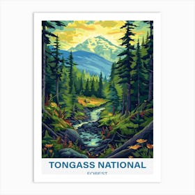 Tongass National Forest Art Print