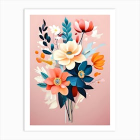 Bouquet Of Flowers 27 Art Print