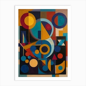 Abstract Painting 474 Art Print