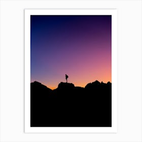 Gradient Sky Art Print Art Print