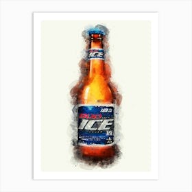 Bud Ice 1 Art Print