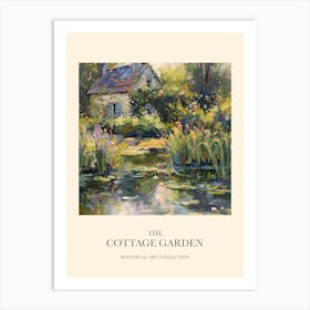 Cottage Garden Poster Garden Melodies 4 Art Print