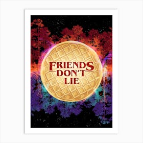 Stranger Things Eggo Art Print