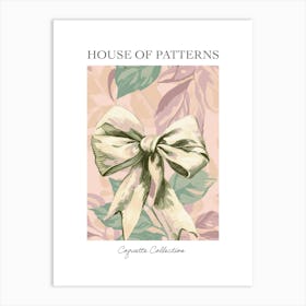 Coquette In Sage 2 Pattern Poster Art Print