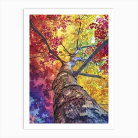 Autumn Tree 11 Art Print