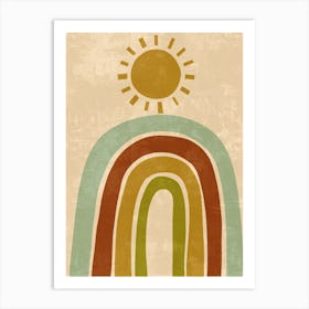 Rainbow In The Sky Art Print