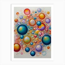 Bubbles 15 Art Print