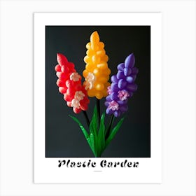 Bright Inflatable Flowers Poster Hyacinth 3 Art Print