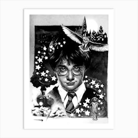 Harry Potter 4 Art Print