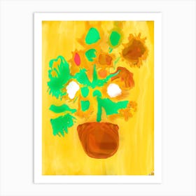 Sunflowers 2 Art Print