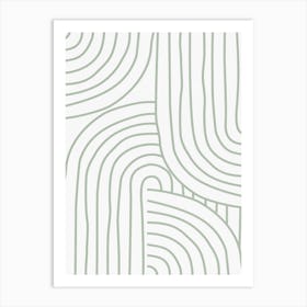 Abstract Lines- Gr02 Art Print