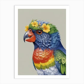 Rainbow Lorikeet Art Print