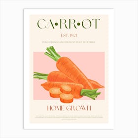 34ratiocarrotprint Art Print