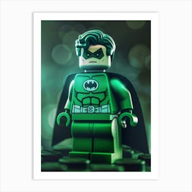 Lego Green Lantern Art Print