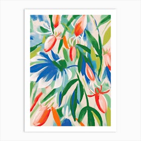 Flora Art Print