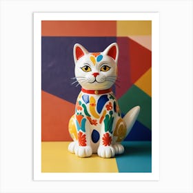 Chinese Cat 1 Art Print