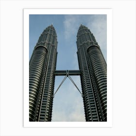 The Petronas Twin Towers Art Print