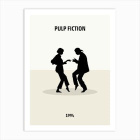 Pulp Movie - Dance Scene Art Print