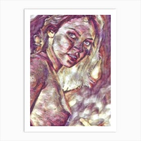 Nude Woman 22 Art Print