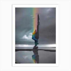 Rainbow In The Sky 6 Art Print