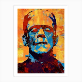 Boris Karloff Frankenstein Art Print