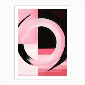 Abstract Pink Painting 3 Art Print