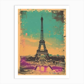 Paris Polaroid Inspired 2 Art Print