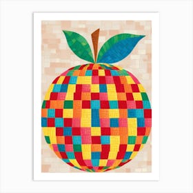 Apple Quilt Art Print