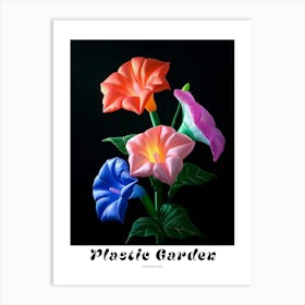 Bright Inflatable Flowers Poster Morning Glory 3 Art Print