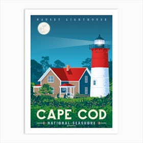Cape Code United States Art Print