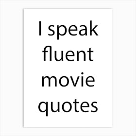 Nerdy And Geeky Quote 10 Art Print