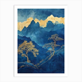 Chinese Mountains 64 Art Print