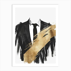 Man In A Suit Art Print