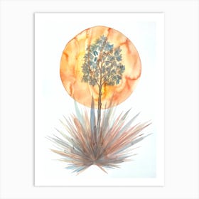 Yucca In Bloom Art Print