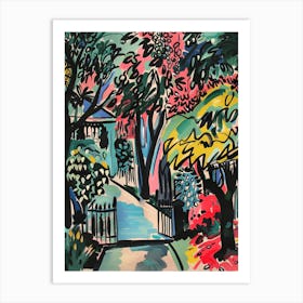 'Garden Gate' Art Print