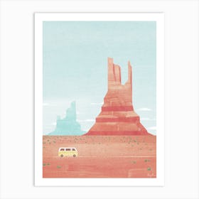 Road Trip Art Print